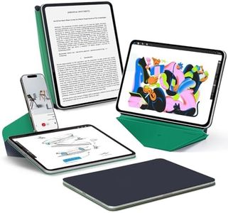 MOFT Dynamic Folio Case for iPad Pro 12.9" (6th 2022 | 5th 2021 | 4th 2020), Slim Magnetic Stand Case with 20+ Viewing Angles, Auto Wake/Sleep, Ultra Thin, Navy Blue x Oz Green
