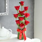 Rose For Delivery Prime With Vase