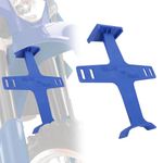 Universal Motorcycle Fork Guard Suspension Support Brace Transportation Tool Tie Down Seal Saver Protection Plastic For Dirt Bike Motocross Accessories Blue