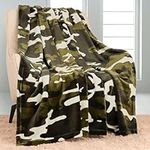 HommomH 60" x 80" Army Blanket Thro