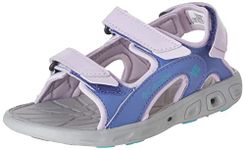 Columbia Toddler Unisex Techsun 3 Strap Sandal, Morning Mist/Geyser, 6