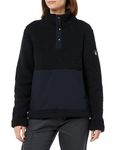 Spyder Women's Slope Fleece Jacket, Black, S UK