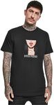 Mister Tee Bitch Please Short Sleeve T-Shirt for Men, Large, Black