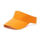 Hileyu Sun Visor Hat Adjustable Baseball Cap Long Peak Thicker Sweatband Sun Visors for Women Men Golf Fishing Tennis Running Cycling Outdoor Sports (Orange)