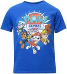 Freeze Paw Patrol Little Boys' Group T-Shirt, Royal, Small - 4