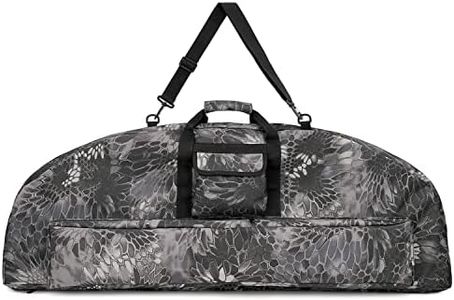 TaktZeit Tactical Compound Bow Case Soft Bow Case for Hunting 36"/44" Length Bow Bag with Adjustable Shoulder Strap (Boa Camo, Small)