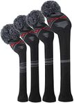 4 Pack Golf Head Covers (460CC) Fai