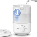LEVOIT Humidifier for Bedroom, Ultra-Quiet 23dB, Easy to Fill & Clean, Cool Mist Air Humidifier for Home, Baby Nursery & Plants with 360° Rotation Nozzle, Auto Shut-off and Top Fill, Up to 25H