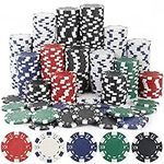 LUOBAO Poker Chips for Card Board G