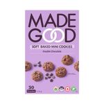 MadeGood Soft Baked Cookies, Double Chocolate, 24g (30 Packs) Gluten Free Snacks