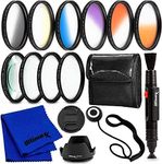 Ultimaxx 58MM Complete Lens Filter Accessory Kit for Lenses with 58MM Filter Size Designed Specifically for: Canon EOS 9000D 800D 760D 750D 700D 1300D 1200D T100, 4000D, 3000D, 2000D DSLR Cameras