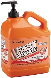 Permatex 25219 Fast Orange Pumice Lotion Hand Cleaners, Citrus, Bottle with Pump, 1 gal, 128 Fl Oz (Pack of 1)