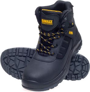 DEWALT Men’s Safety Boots, Black, UK 9 – Durable Work Footwear