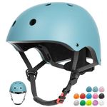 Glaf Baby Bike Helmet Toddler Kids Helmets for 2-8 Years Old Infant Girls Boys Multi-Sport Helmet for Cycling Bicycle Skateboard Adjustable and Lightweight (Dark Blue, Small)