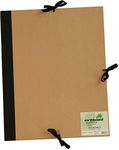 Daler-Rowney Earthbound, Portfolio, with Ribbon Ties and Flaps, A2 - approx. 16.5 x 23.4in - 42 x 59.4 cm, Tan