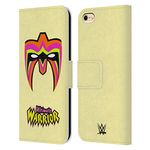 Head Case Designs Officially Licensed WWE Parts Unknown Ultimate Warrior Leather Book Wallet Case Cover Compatible With Apple iPhone 6 / iPhone 6s