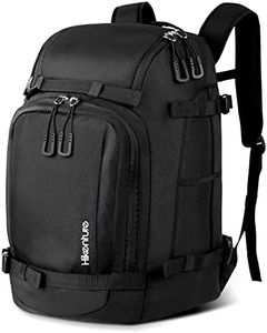 HIKENTURE Bolsa para Botas de esquí con Compartimento para Casco, 50 l, Mochila para Esquiar, Bolsa de esquí, Bolsa para Casco, Bolsa de esquí para Botas de esquí, Patines de esquí, Snowboard- A1