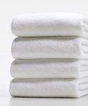 A & B TRADERS Bath Towels White Pack of 2 or 4 Egyptian Cotton 70x 135 cm Hotel Quality 600 GSM (4)