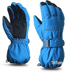 ThxToms Kids Warm Gloves Winter Waterproof Snow Gloves for Ourdoor sports, Toddler Bulky Ski Gloves for Boys Girls