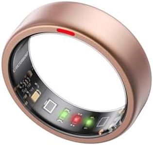 Victormont Ring Pro, Improved Fit Accuracy, Up to 7-Day Battery Life, Sleep & Activity & Heart Rate Tracking, No App Subscription,IP68 Waterproof, iOS & Android Compatible(Frosted Rosegold,11)
