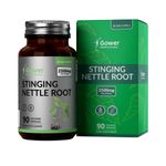 GH Stinging Nettle Root | 90 Nettle Root Capsules - 2500mg per Serving (10:1 Nettle Root Extract) | High Strength Nettle Leaf Supplement | Non-GMO, Gluten & Dairy Free | Manufactured in The UK