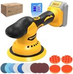 Cordless Car Buffer Polisher Kit fo