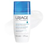 Uriage Gentle Roll-On Deodorant 50ml - Anti-Odor, 24h Efficacy - Sensitive Skin - Aluminium-Free, Enriched in Antibacterial Actives - Reduces Perspiration, Controls Odor Without Drying the Skin