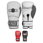 Ringside Gel Shock Safety Boxing Sparring Gloves, 18 oz., White/Gray