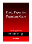 Canon 8657B005 Pro Premium PM-101 - Smooth Matte Photo Paper - 310 Micron A4 (210 x 297 mm) - 210 g/