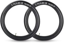 GICOOL 2.75/3.00-19” (70/100-19) Dirt Bike Replacement Inner Tubes, 2 Pack with TR4 Valve Stem, Fits for Motorcycle, Dirt Bike, Pit Bike and More