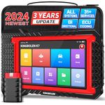 KINGBOLEN K7 Car Diagnostic Scan Tool,Bi-Directional Control,OE-Level All System OBD2 Diagnostic Tool with 36+ Services, ABS Bleed,Oil Reset, EPB, DPF, Injector Coding,Auto VIN,3 Years Free Update.