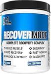 Evlution Nutrition Recover Mode Post Workout Recovery Powder, 30 Servings (Blue Raz)