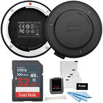 Sigma USB Dock for Canon Lenses Bundle with 32GB Ultra SDHC UHS-I Memory Card, Accessory and Cleaning Kit (3 Items)