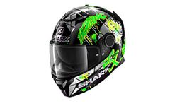 Motorcycle helmets Shark SPARTAN 1.2 LORENZO CATALUNYA GP KGX, Black/Green, S