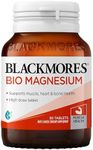 Blackmores Bio Magnesium | Supports Bone Health | Maintains Muscle Function & Nervous System Health | 50 Tablets