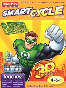 Fisher-Price Smart Cycle 3D Software - Green Lantern