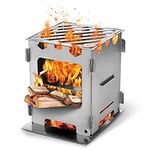 COOK'N'ESCAPE Titanium Wood Stove, 