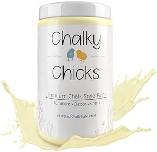 Chalk Finish Paint - Furniture & Cabinet Paint, Yellow