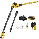 ZEGJAW Pole Hedge Trimmer Cordless,