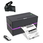 LENVII LV-390 USB Thermal Printer 4"x6" Shipping Label Printer | Thermal Label Stickers Printer for Printer Barcode Express Delivery Label | Barcode Label Printer Compatible with Windows,Mac,Amazon,FK