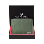 WildHorn RFID Protected Leather Wallet for Men