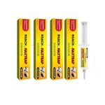 GNAUMORE Cockroach Killer Gel Bait,4pc,Roach Trap Master,Powerful Cockroach Gel Bait,Baite Cockroachs Eliminator,Strong Cockroachs Catcherl,Powerful Cockroache Repellent Insect Roach Killer