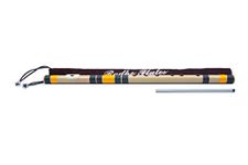 Radhe Flutes PVC Fiber C Natural Bansuri Middle Octave LEFT HANDED With Velvet Cover