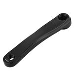 170mm Bike Crank Arm Aluminum Alloy Left Hand Replacement Accessory for Mountain Road Bike(Black-Square) Bicycle Repair Hardware Tools 16Mmm Square 170Mm