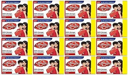 Lifebuoy Total Red Soap, 16-Count - 44 grams each