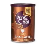 Drink Me Chai Dirty Chai Latte 200g | Just Add Water, Dirty Chai Latte Powder | Made with 100% Colombian Arabica Coffee and Our Secret Chai Latte Recipe (Pack of 1)