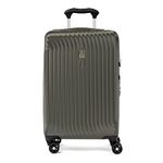 Travelpro Maxlite Air Hardside Expandable Luggage, 8 Spinner Wheels, Lightweight Hard Shell Polycarbonate, Checked-Large 28-Inch, Slate Green