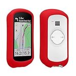 kwmobile Silicone Case Compatible with Garmin Edge Explore 2 - Case Soft Bike GPS Protector Bumper - Red