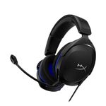 HyperX Cloud Stinger 2 Core - Gaming Headset for PlayStation, Lightweight Over-Ear Headset with mic, Swivel-to-Mute Function, 40mm Drivers - Black - (6H9B6AA)