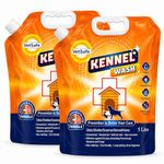 VetSafe Kennel Wash – 5000 ml (Pack of 2) | Super Concentrated Pet Floor & Kennel Cleaner | Odour Neutralizer, Disinfectant & Antimicrobial Wash for Dog Houses and Pet Areas